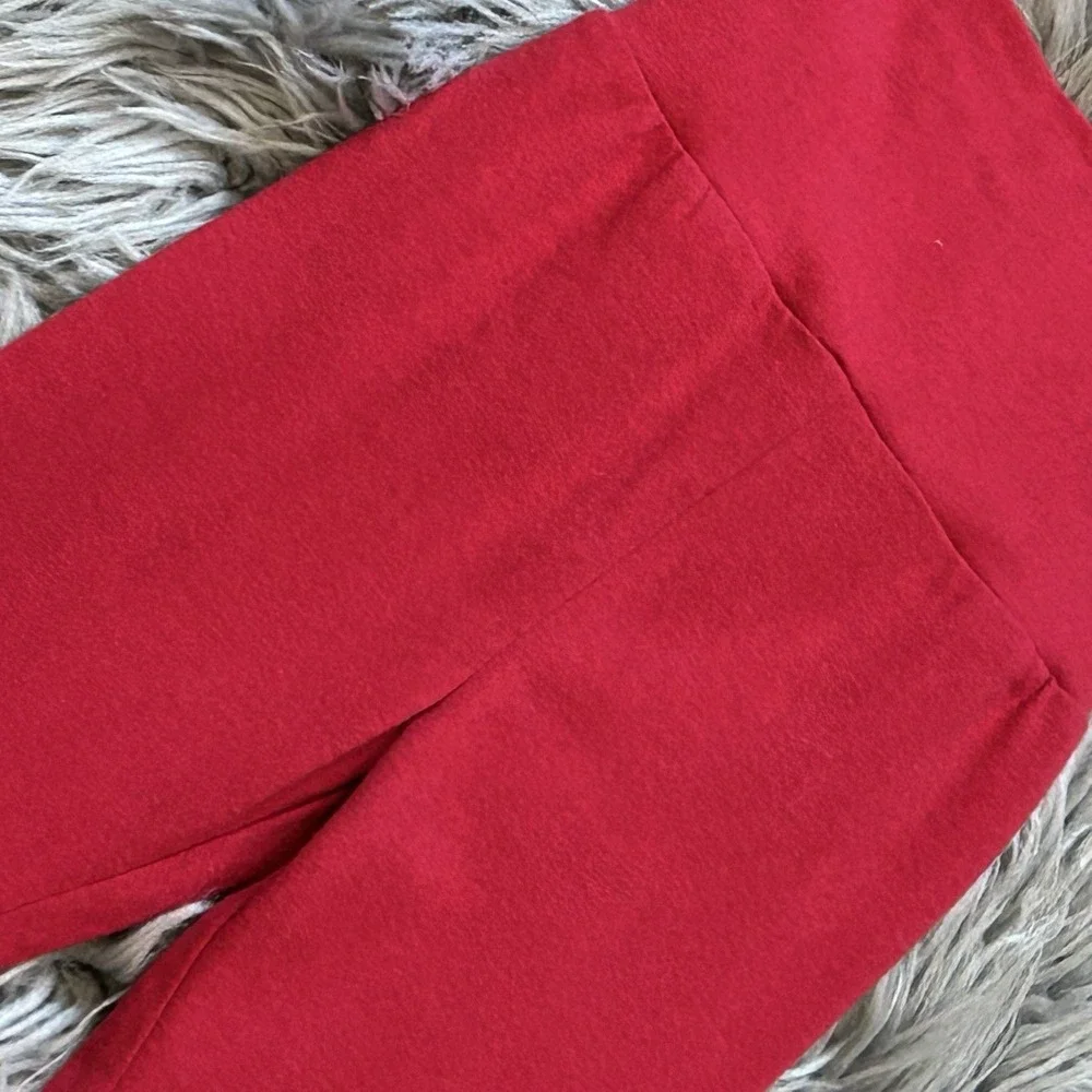 Thimble Collection Girls Winter Red Colored Leggings Size 5T Made In USA NEW